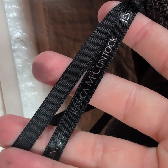 Jessica McClintock Strapless Brown Dress - Picture 4 of 7